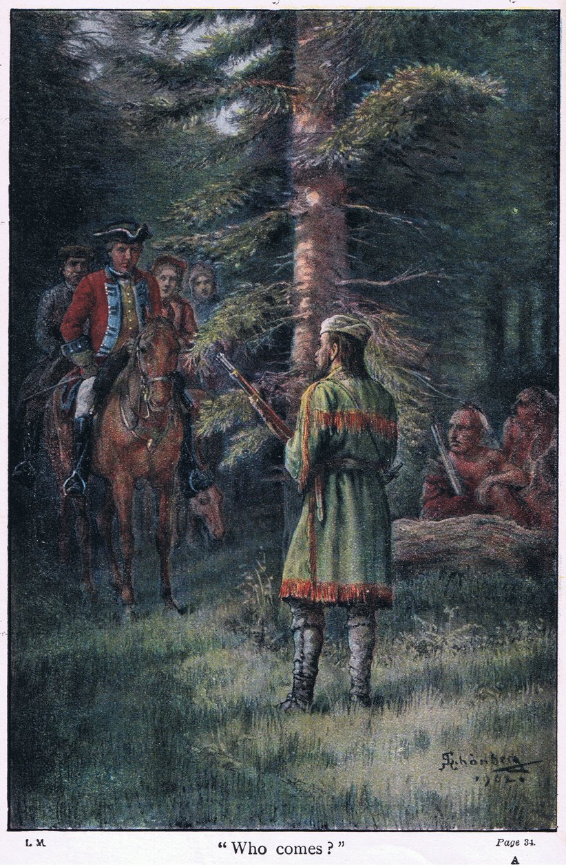 Kim geliyor?, 1910 by Johann Nepomuk Schonberg