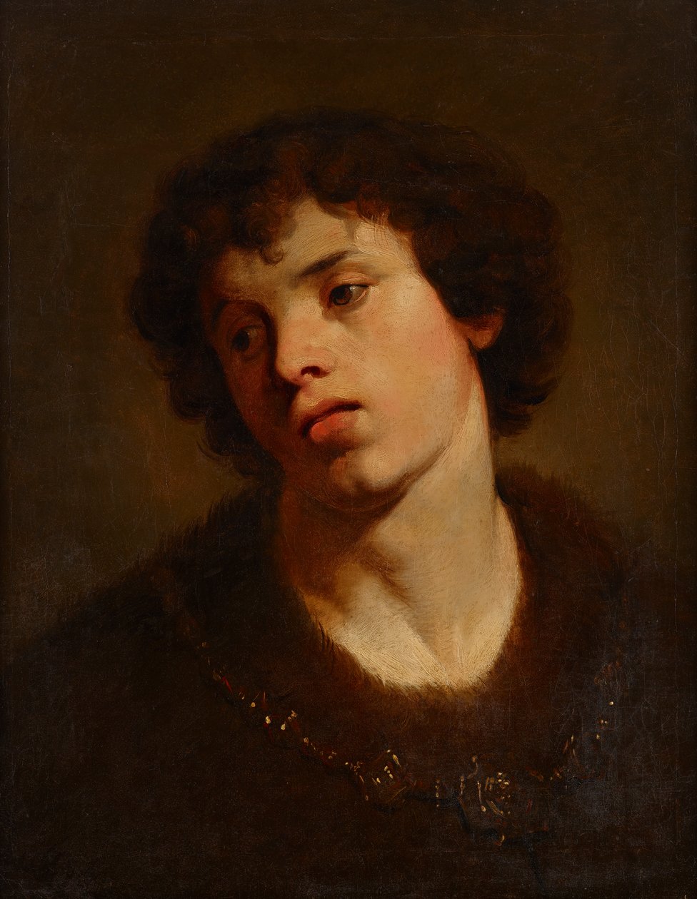 genç bir adam portresi by Johann Peter Krafft