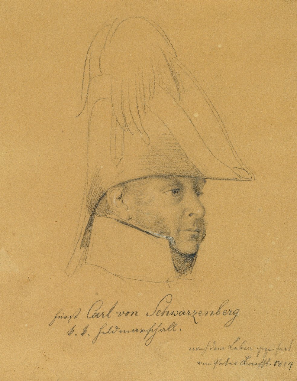 Prens Carl von Schwarzenberg by Johann Peter Krafft