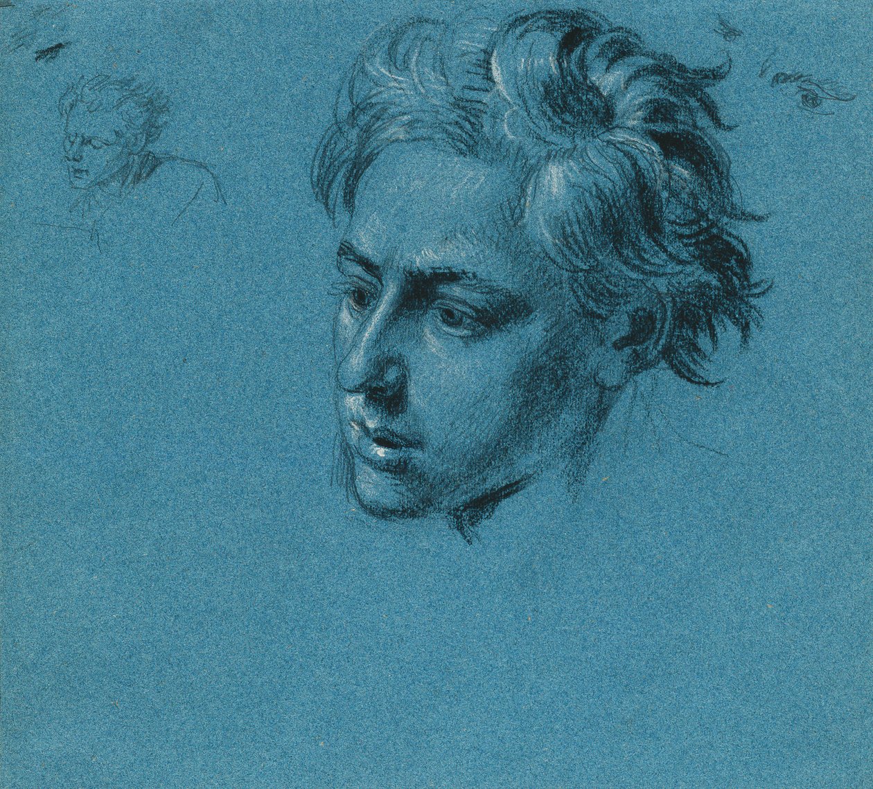 "Tirol Özgürlük Mücadelesinden Sahne" için baş çalışma by Johann Peter Krafft