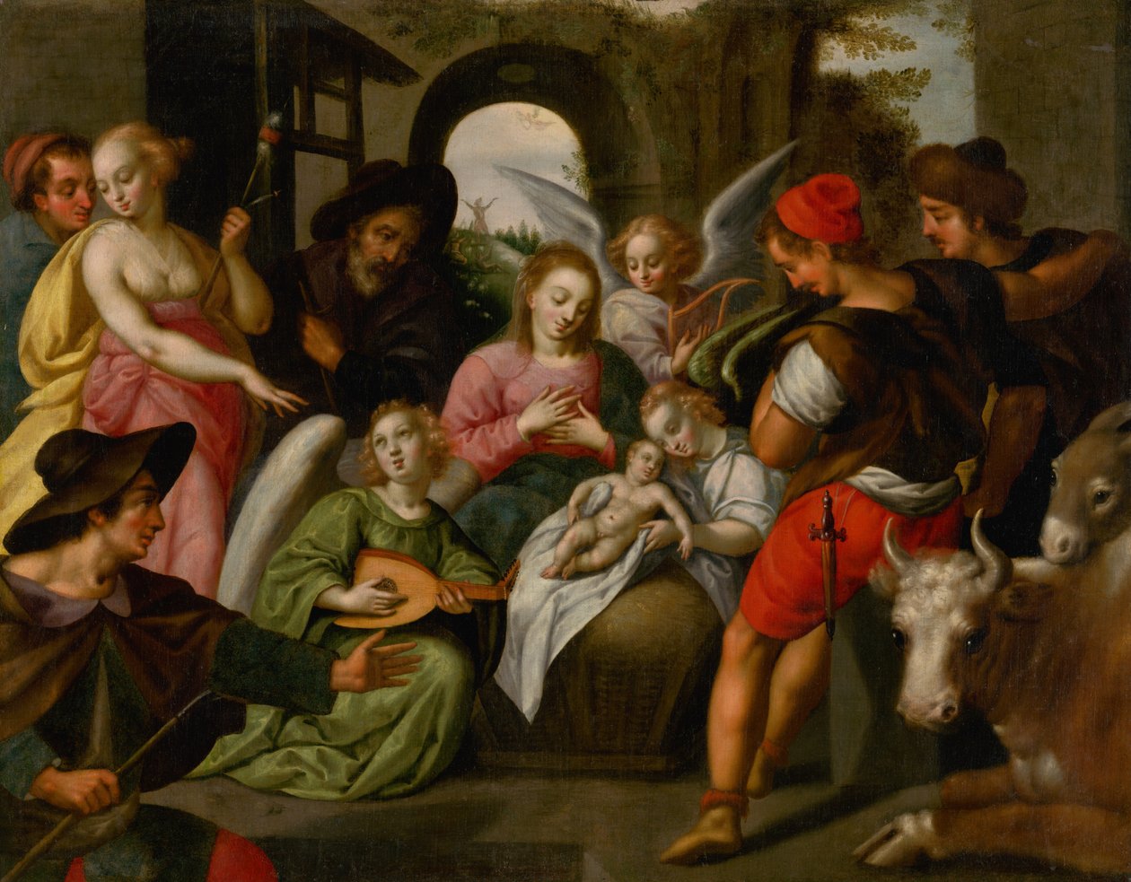 Çobanların Tapınması, M.Ö. 1600. by Johann Rottenhammer