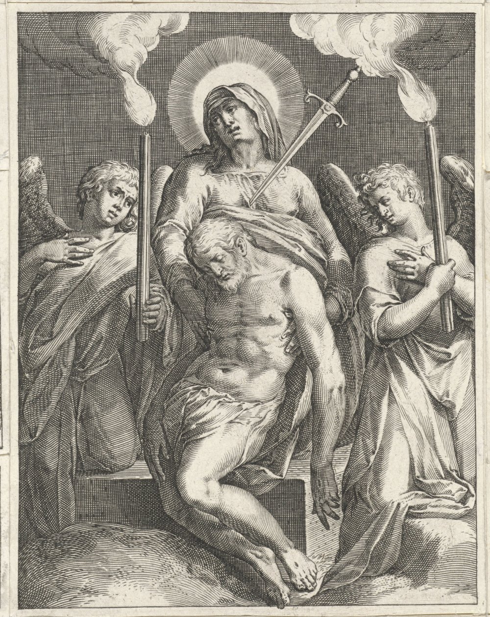 Merhamet by Johann Sadeler (I)