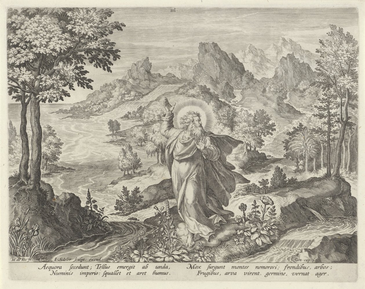 Dünyanın Yaratılışı Dünyanın Yaratılışı (dizi adı) by Johann Sadeler (I)