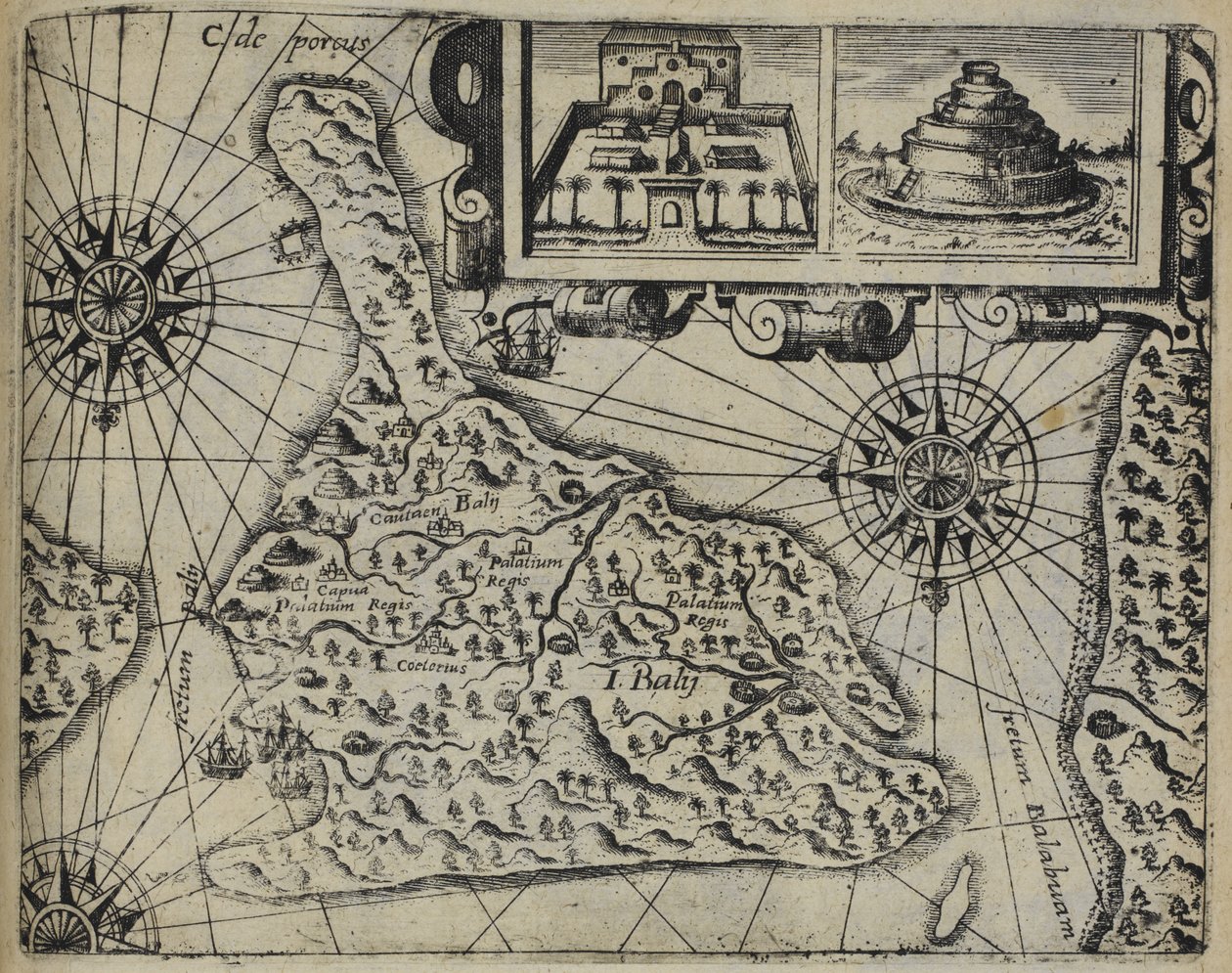 Bali Adası (Endonezya), Baly Adası by Johann Theodor de Bry