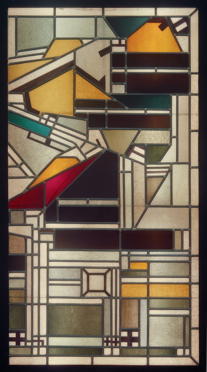 Vitray pencere tasarımı by Johan Thorn Prikker