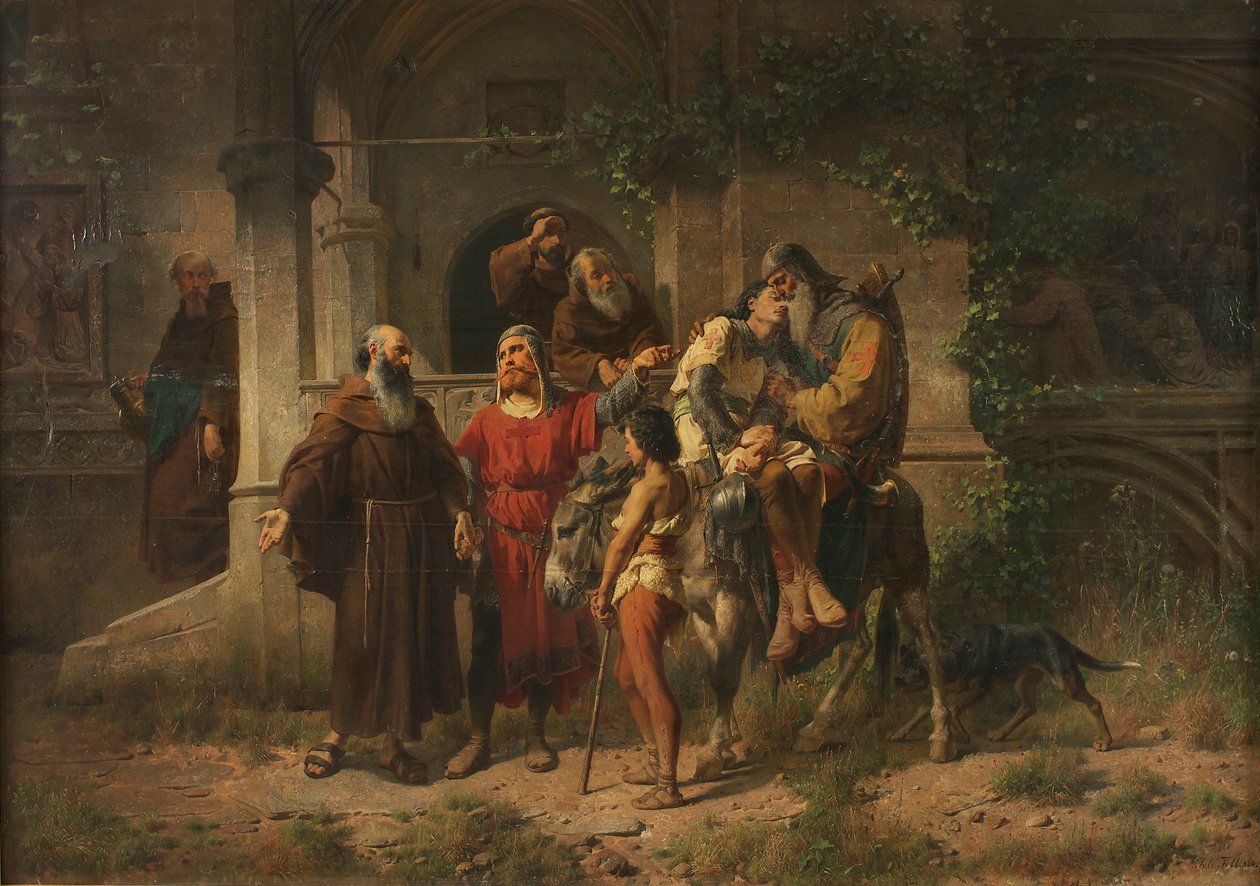 Geri Dönen Haçlılar by Johann  Till der Jüngere