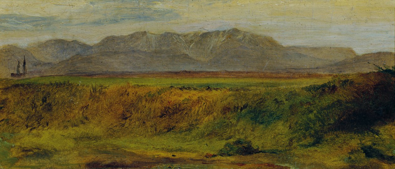 Rax masifiyle manzara by Johann  Till der Jüngere