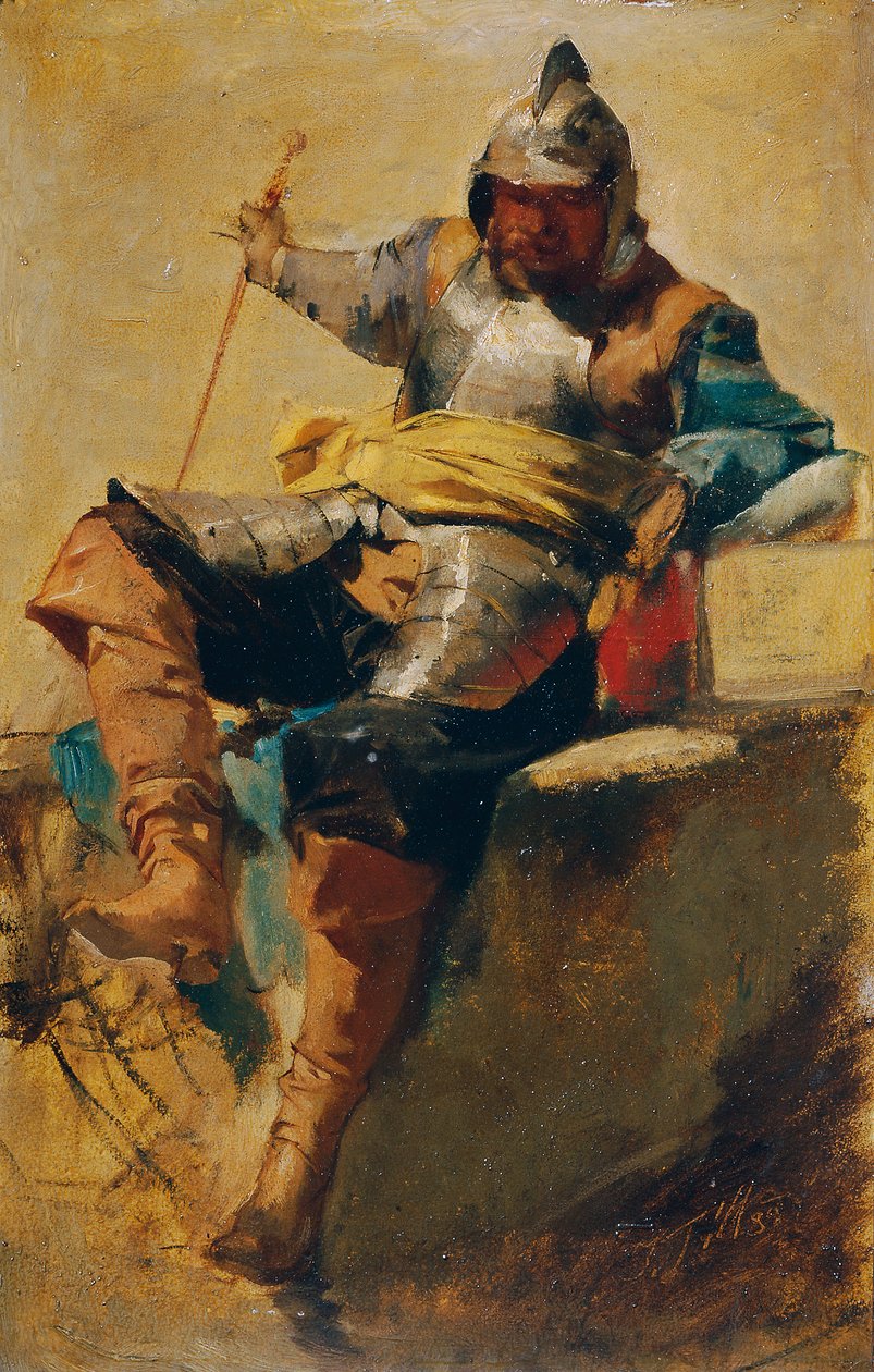 Zırhlı Adam 17. Yüzyıl by Johann  Till der Jüngere