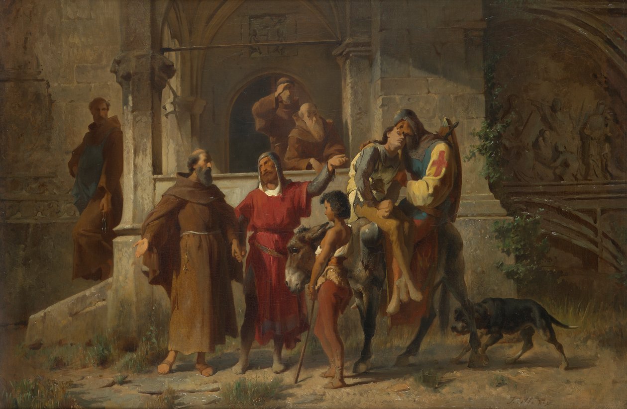 Resim Çalışması: Geri Dönen Haçlılar by Johann  Till der Jüngere