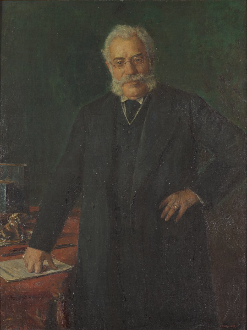 Johann Freiherr von Chlumecky by Johann Victor Krämer