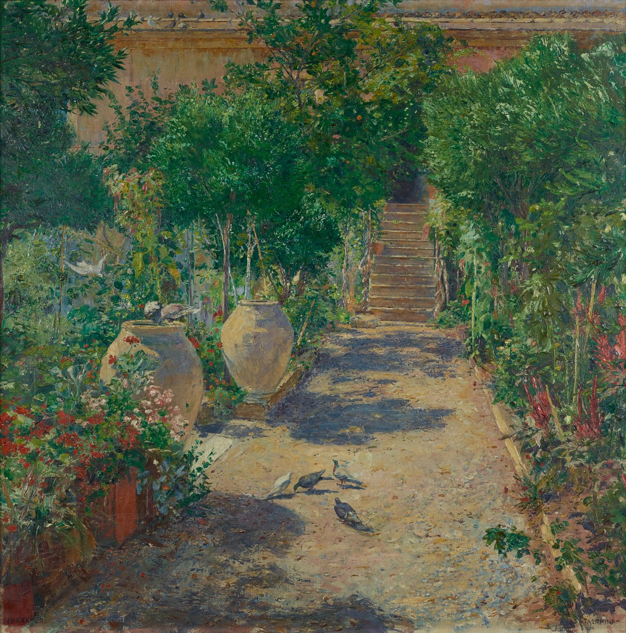 Güneşli Taormina by Johann Victor Krämer