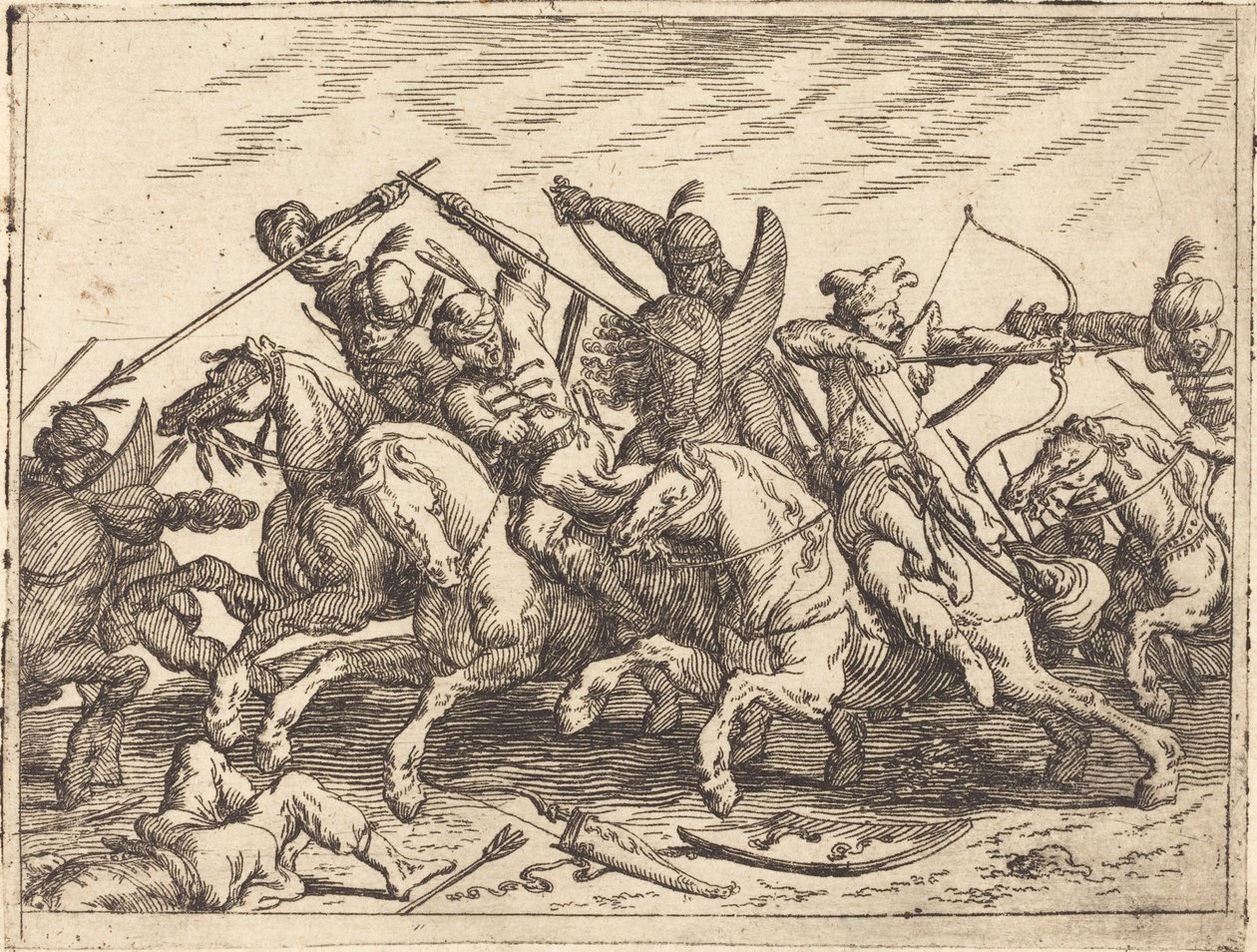 Çeşitli savaşların kaprisleri by Johann Wilhelm Baur