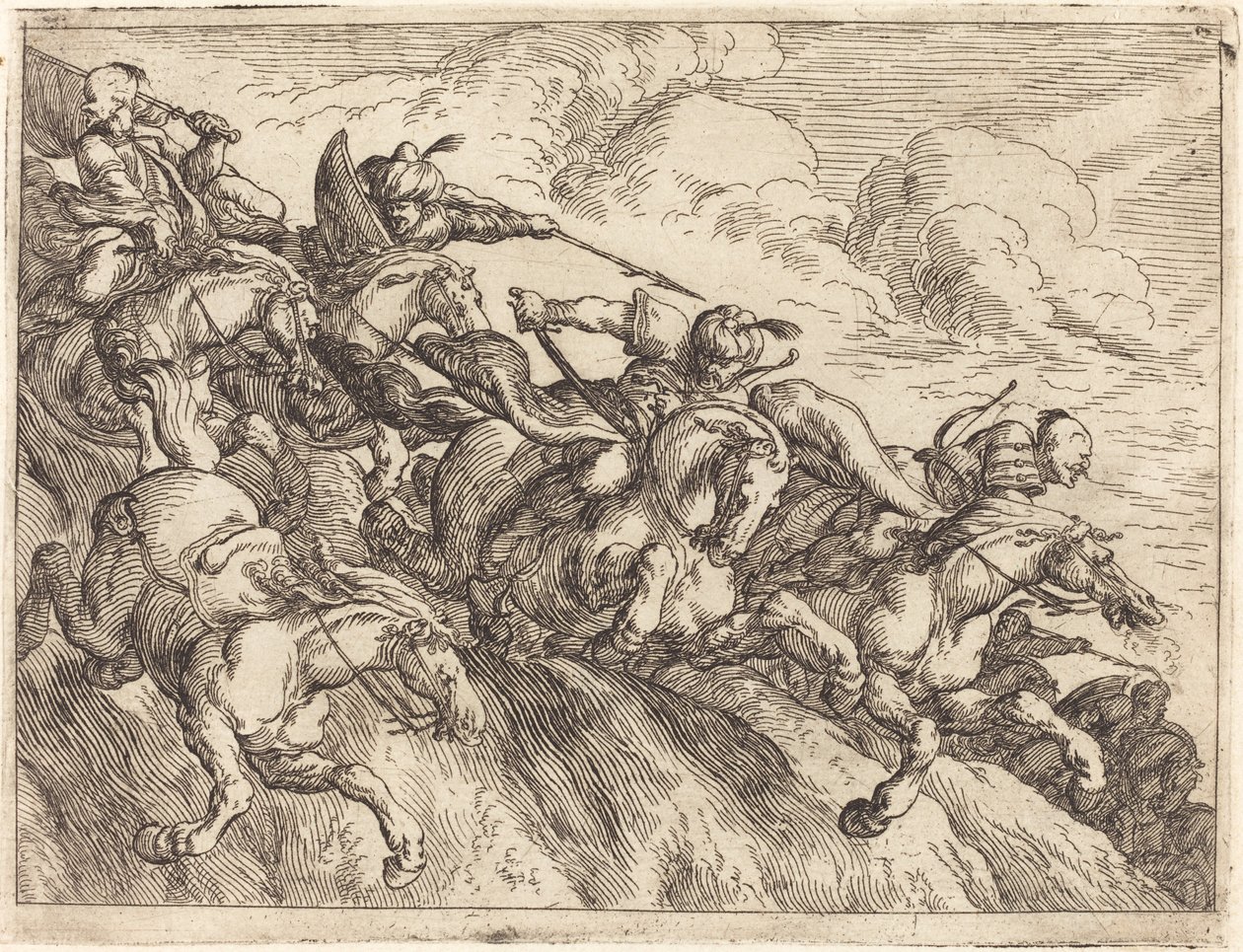 Çeşitli savaşların kaprisleri by Johann Wilhelm Baur
