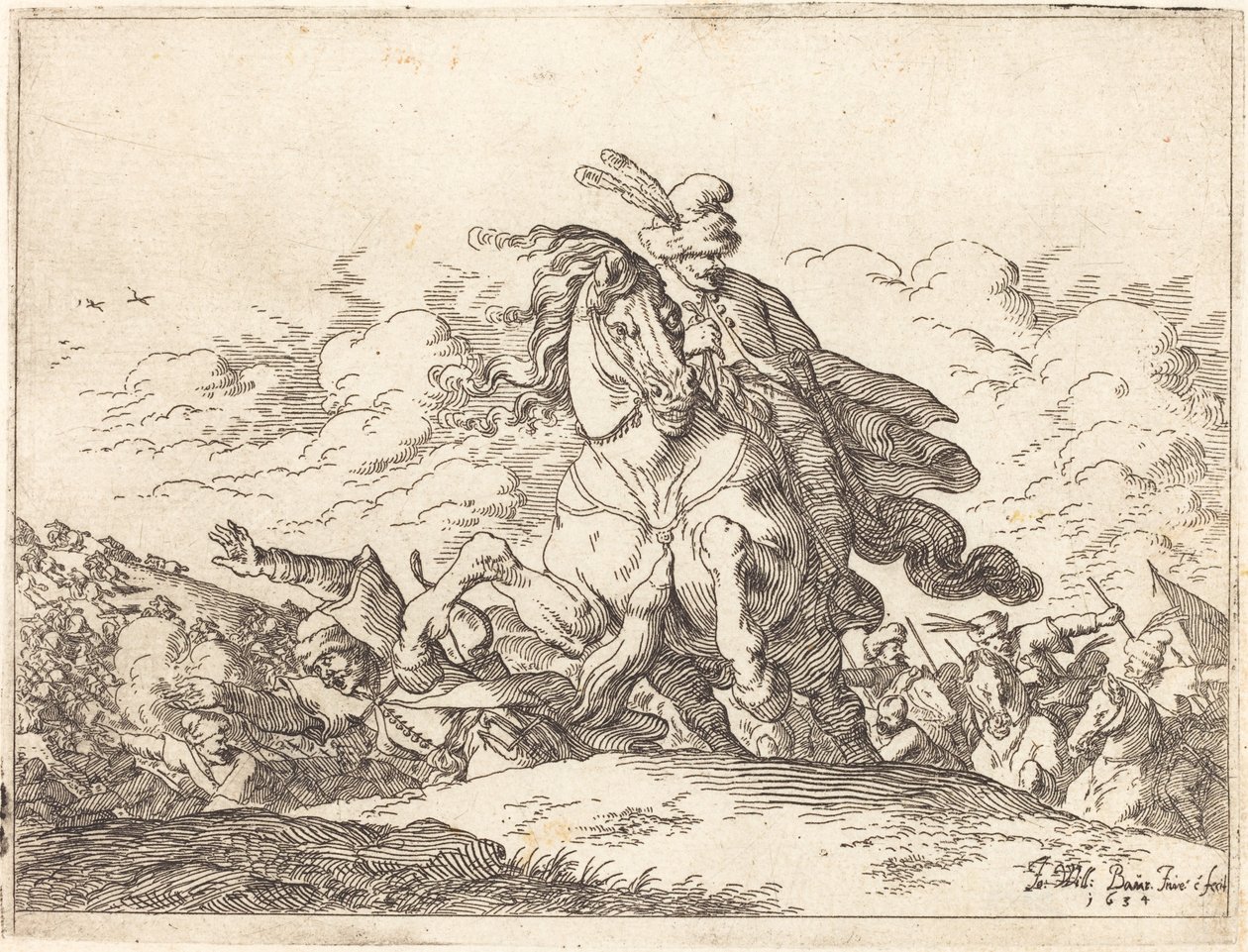 Çeşitli savaşların kaprisleri by Johann Wilhelm Baur