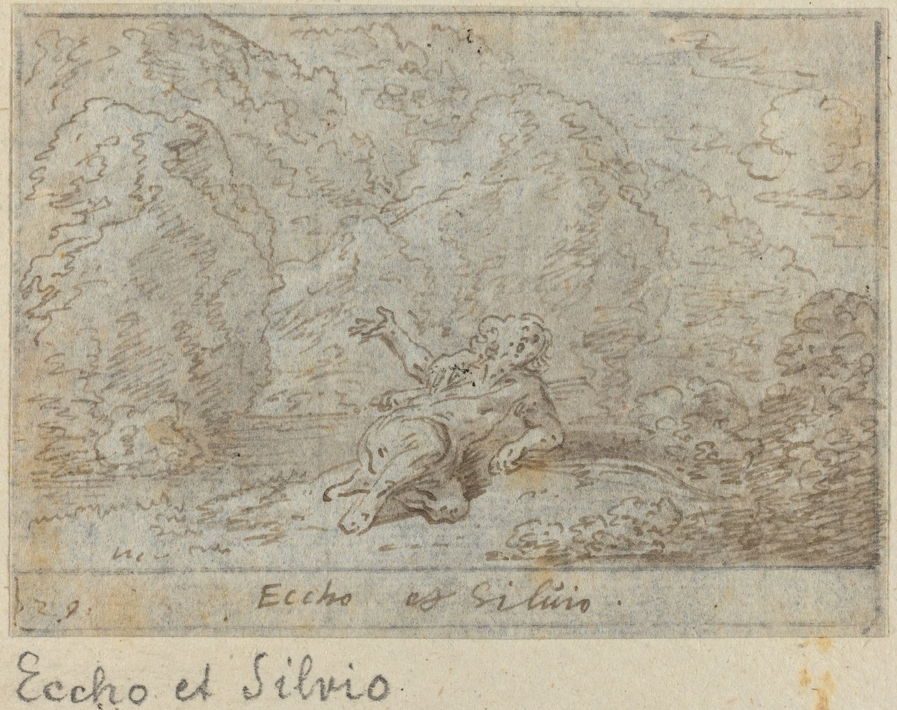 Silvio, 1640. by Johann Wilhelm Baur