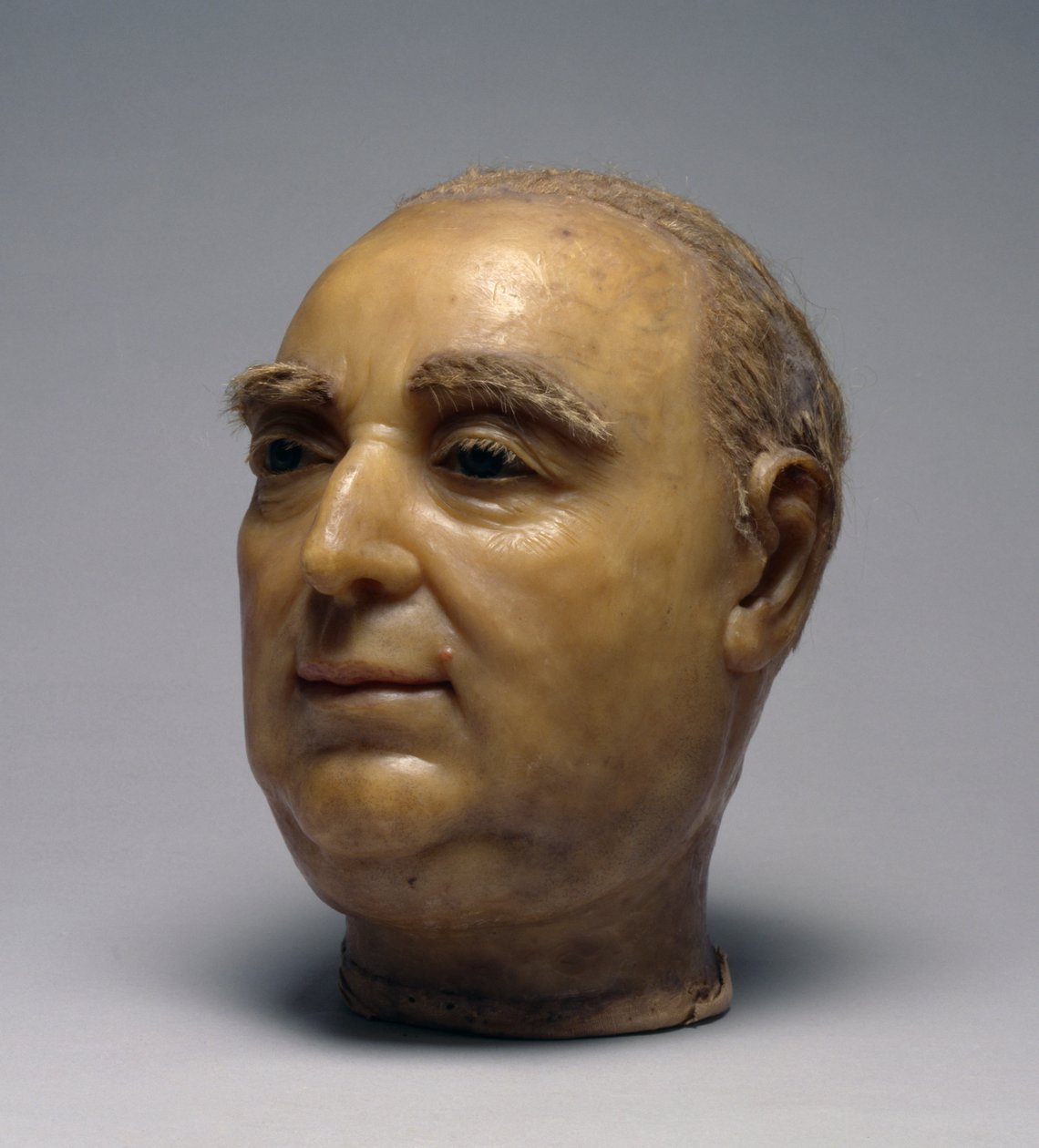 Friedrick II Başkanı, Hesse-Kassel Landgrave, 1786 (balmumu, cam ve saç) by Johann Wilhelm Kirchner
