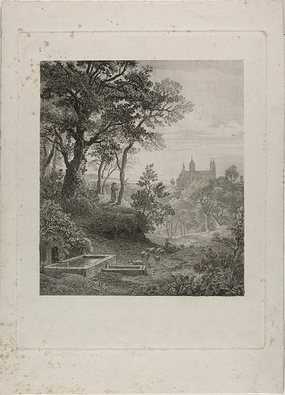 Yaklaşan Bahar by Johann Wilhelm Schirmer