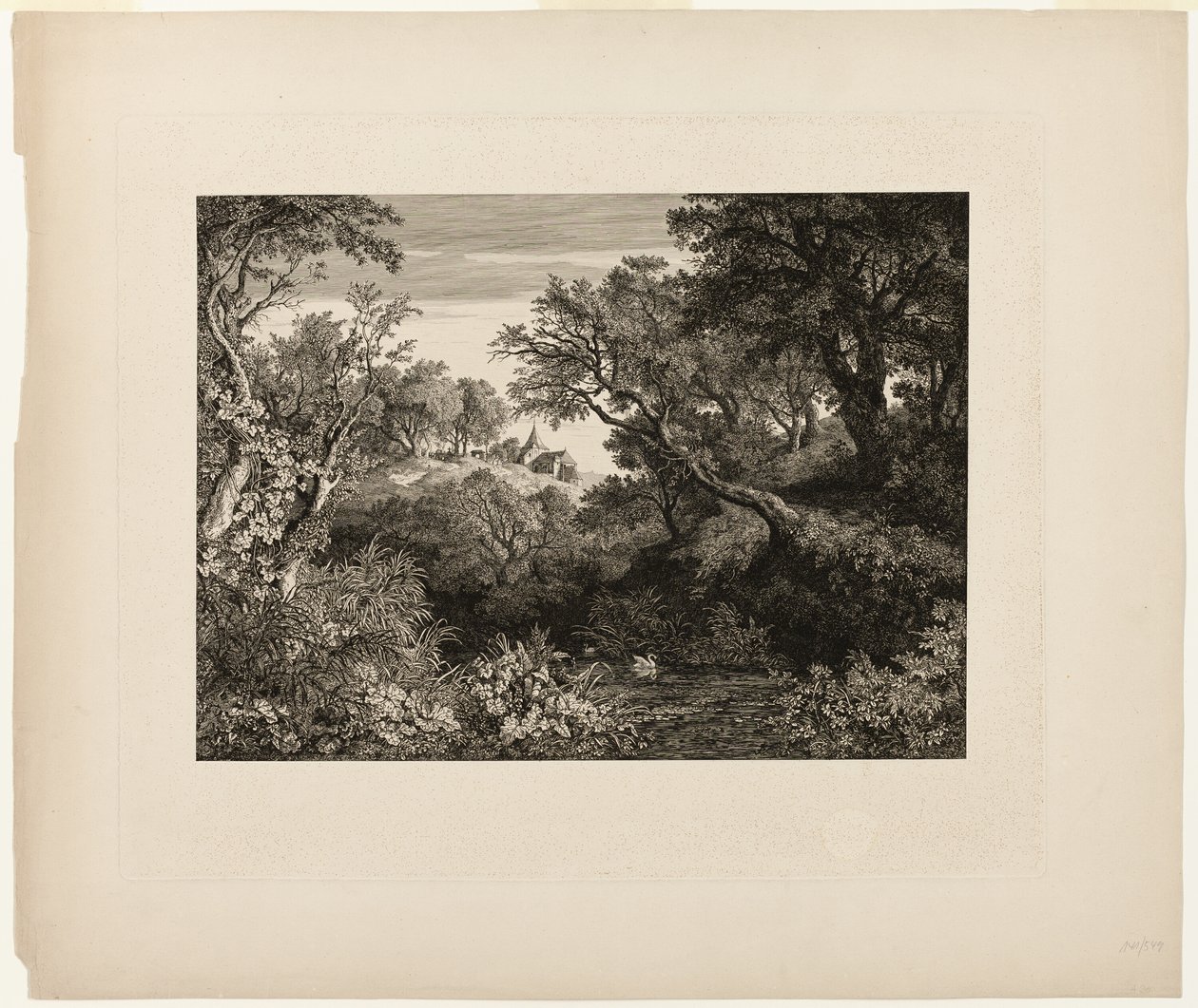 Büyük Alman Manzarası by Johann Wilhelm Schirmer