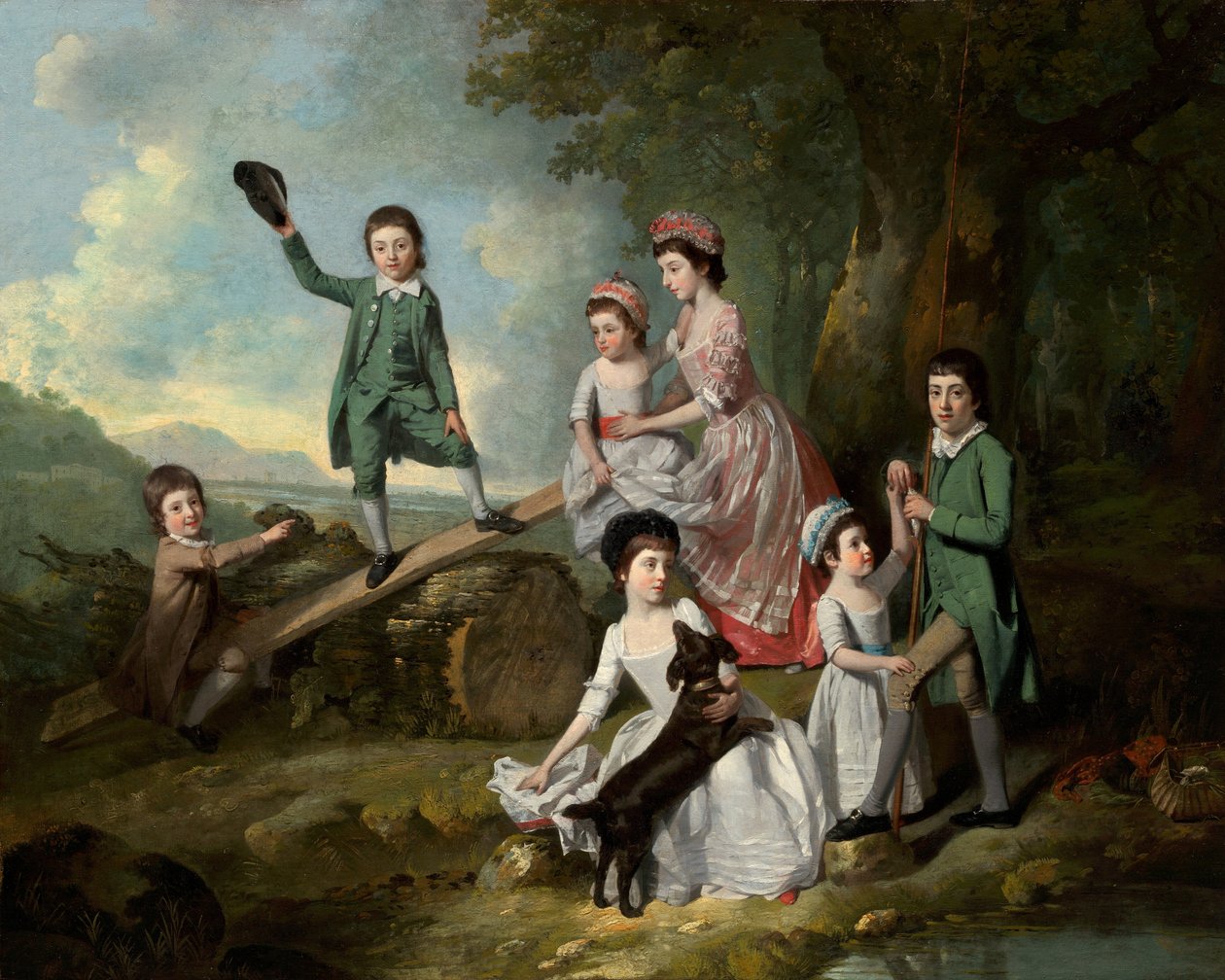 Lavie Çocukları by Johann Zoffany
