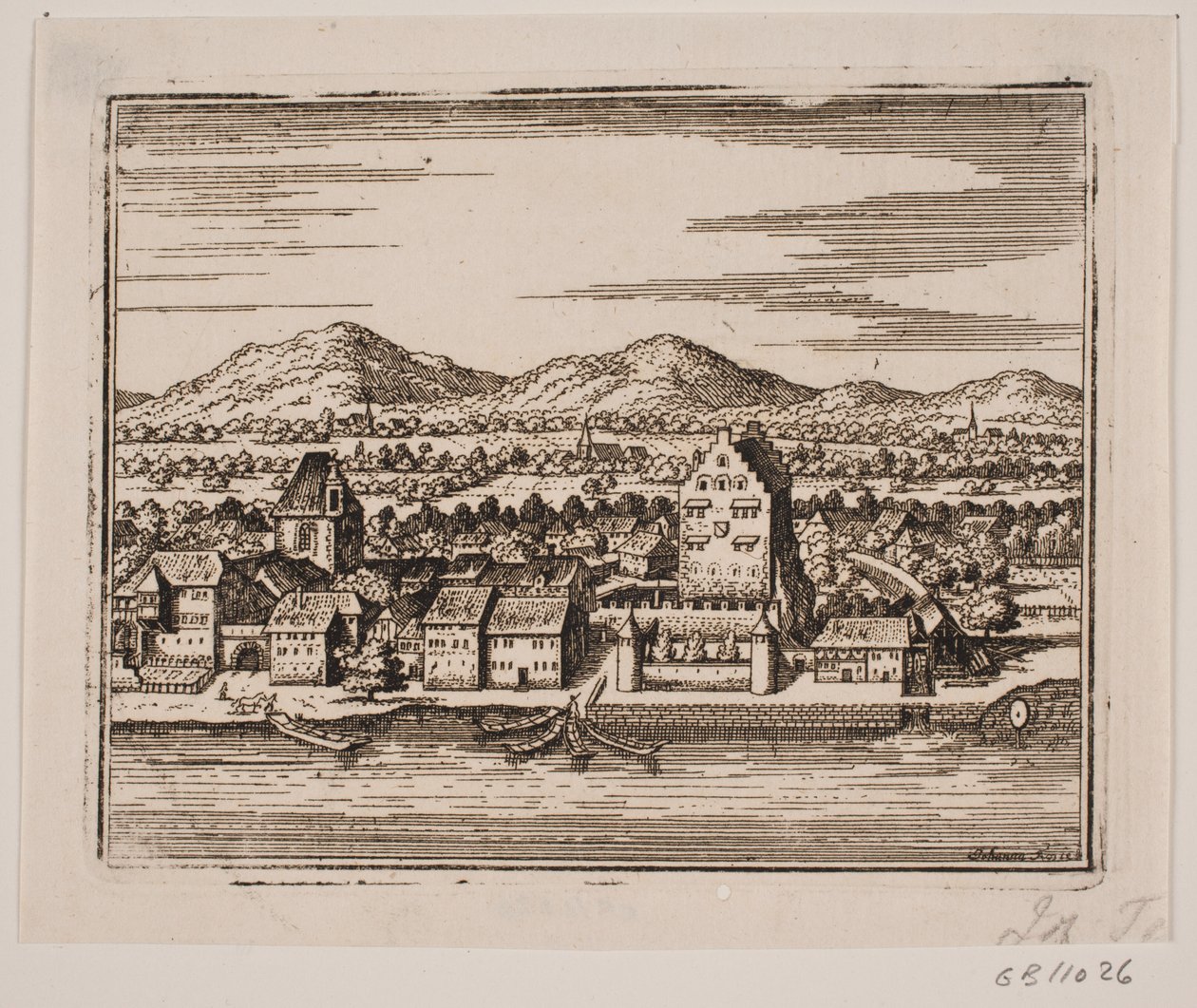 Nehri olan bir şehir by Johanna Fosie
