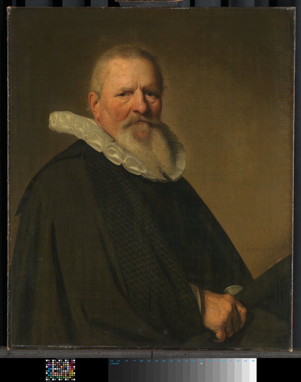 Pieter Jacobsz Schout (1570-1645). Haarlem Belediye Başkanı by Johannes Cornelisz. Verspronck