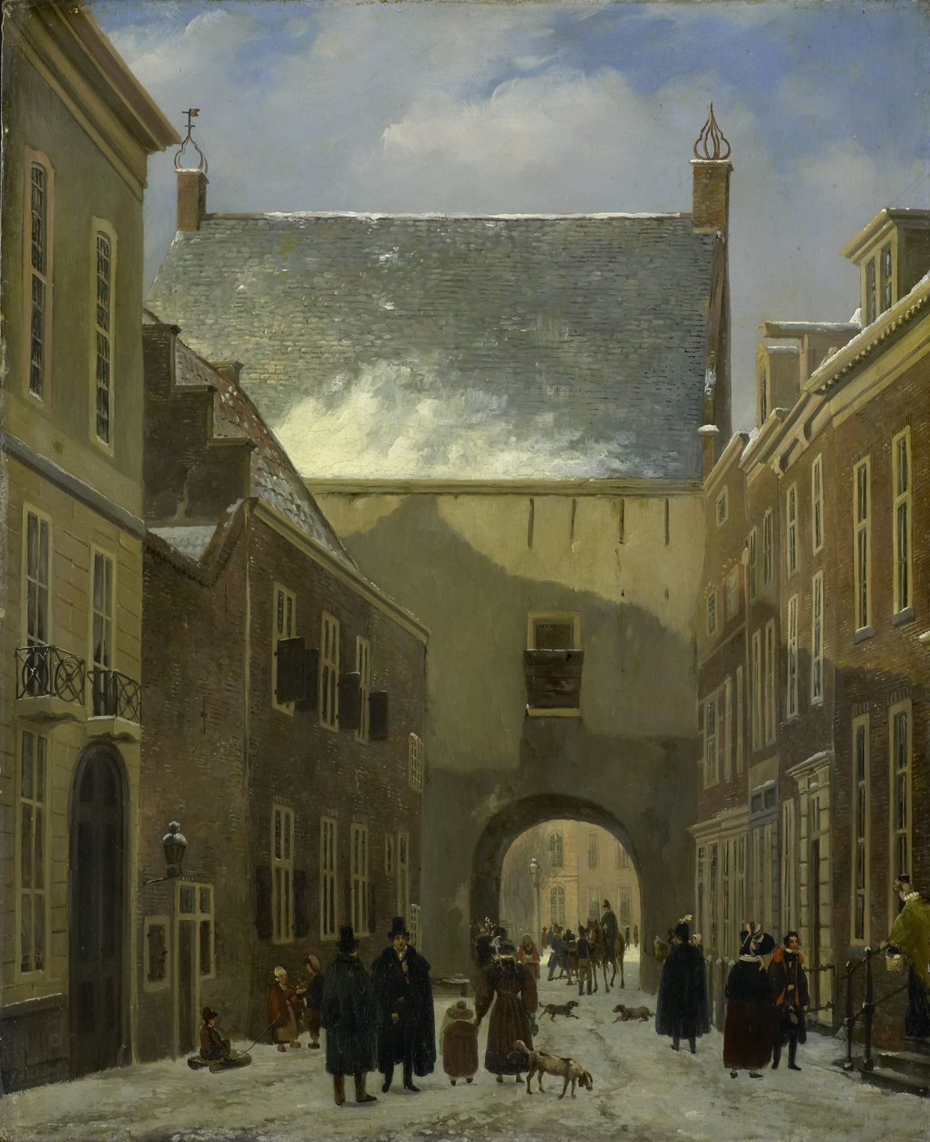 Hapishane Kapısı, Lahey by Johannes Adrianus van der Drift