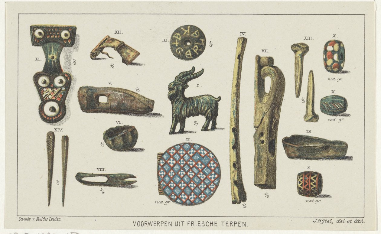 Frizce höyüklerden nesneler Frizce höyüklerden nesneler (nesne üzerinde seri başlığı) by Johannes Bijtel