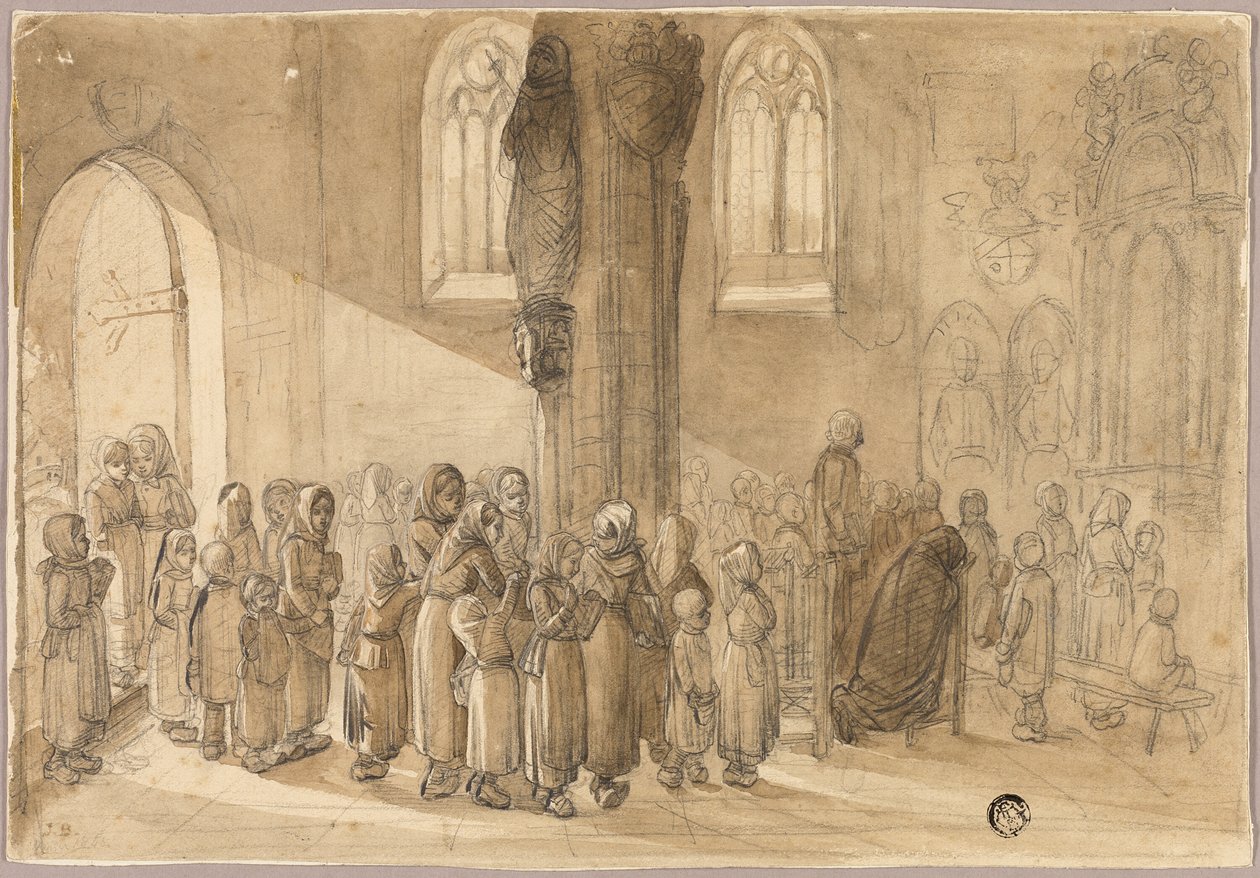 İlk Komünyon by Johannes Bosboom