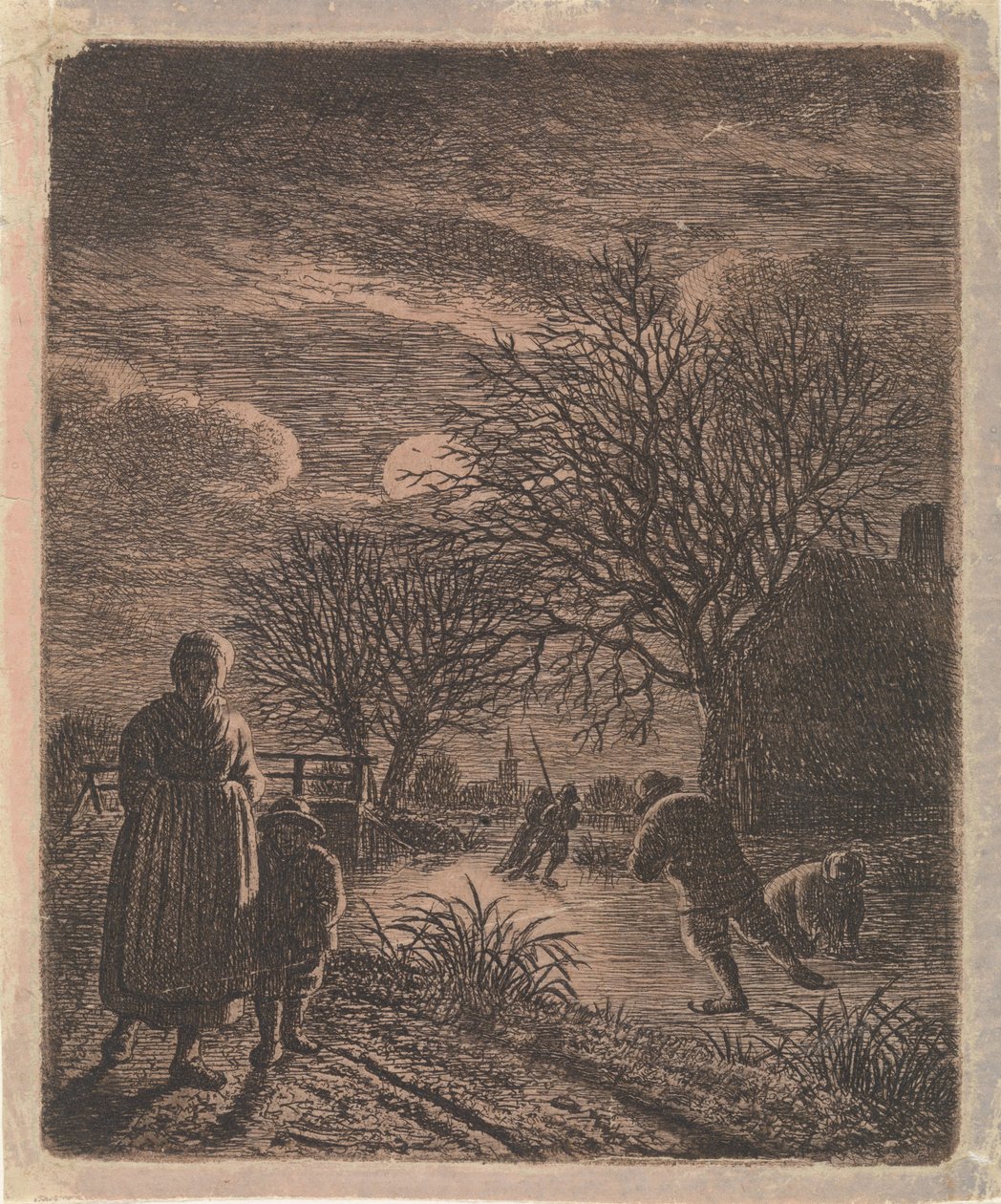 Patenciler ile manzara by Johannes Christiaan Janson