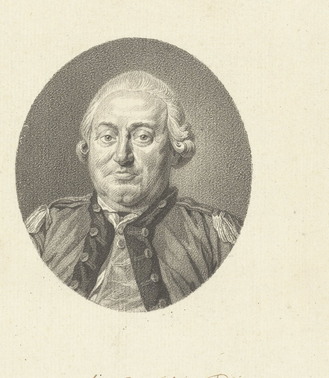 Mühendis Cornelis Makul portresi by Johannes Cornelis Mertens