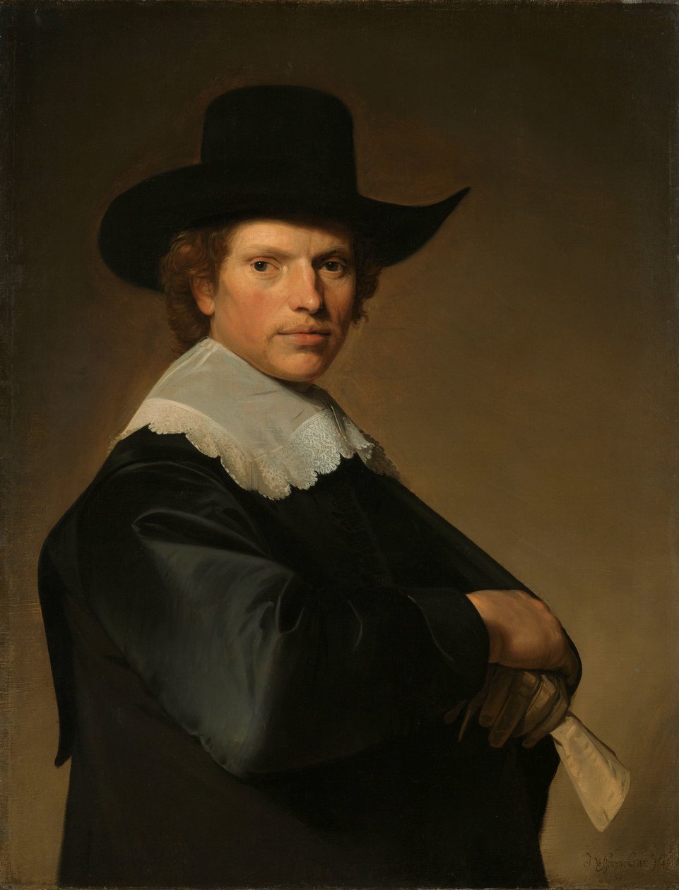 Bir Adamın Portresi by Johannes Cornelisz. Verspronck
