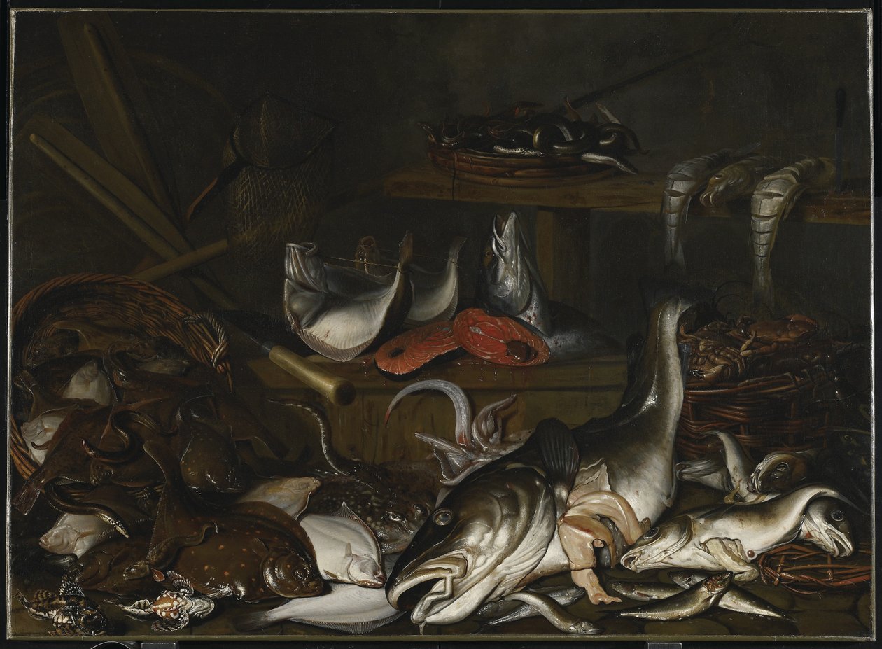 Natürmort: Balık by Johannes Fabritius