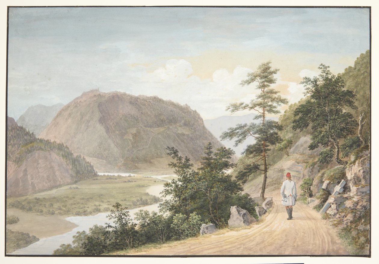 Gudbrandsdalen'deki daire by Johannes Flintoe