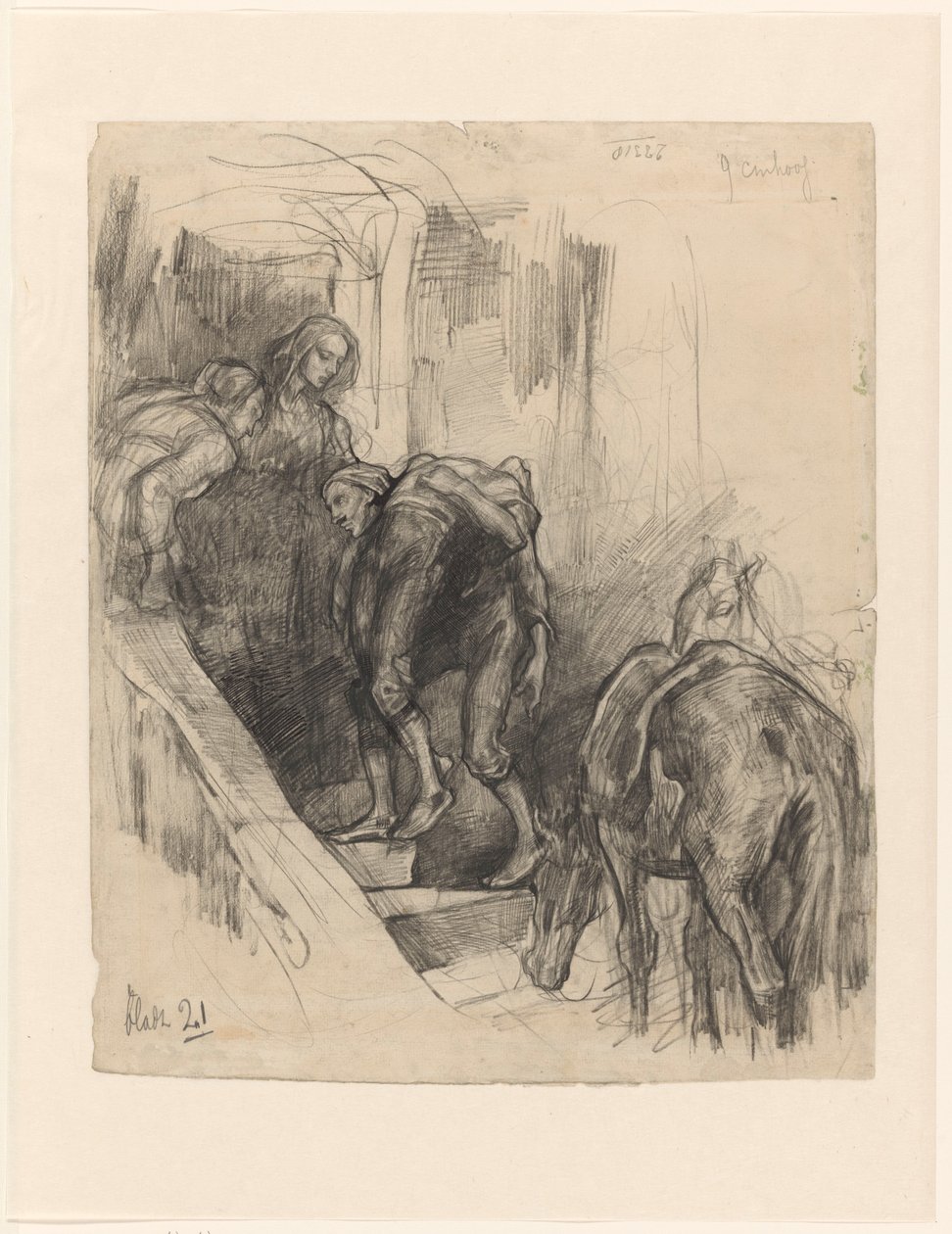 Good Samaritan'dan bölüm: yaralı adam hana taşınır by Johannes Hendricus Jurres