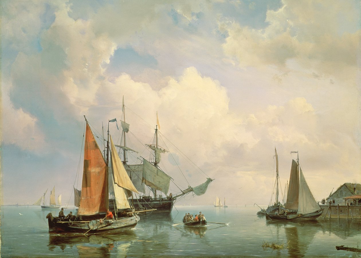 Deniz by Johannes Hermann Barend Koekkoek