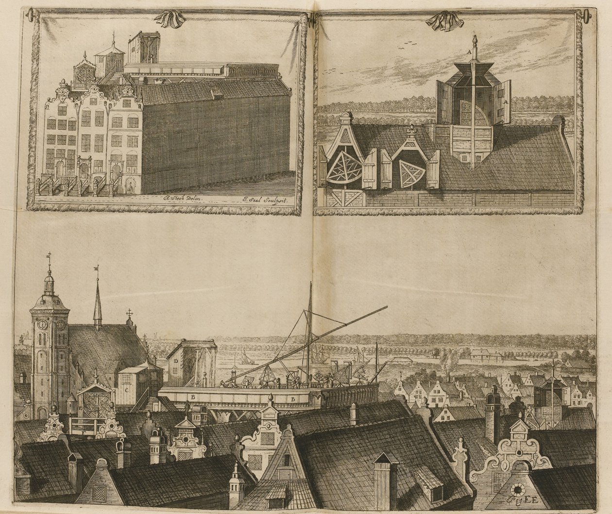 Göksel Cihazlar Birinci Kısım, 1673 by Johannes Hevelius