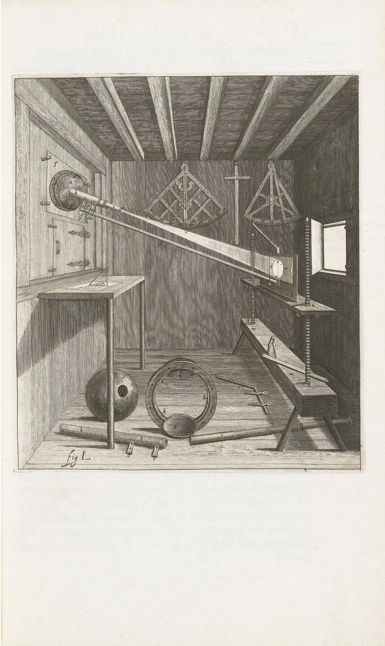 Selenografi, 1647 by Johannes Hevelius