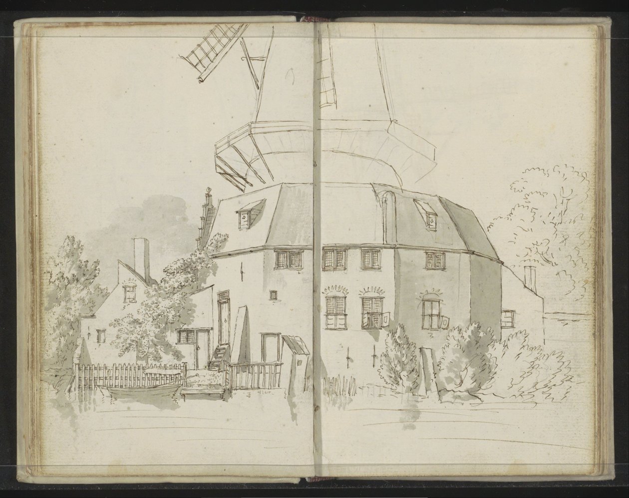 Delft Yel Değirmeni by Johannes Huibert Prins