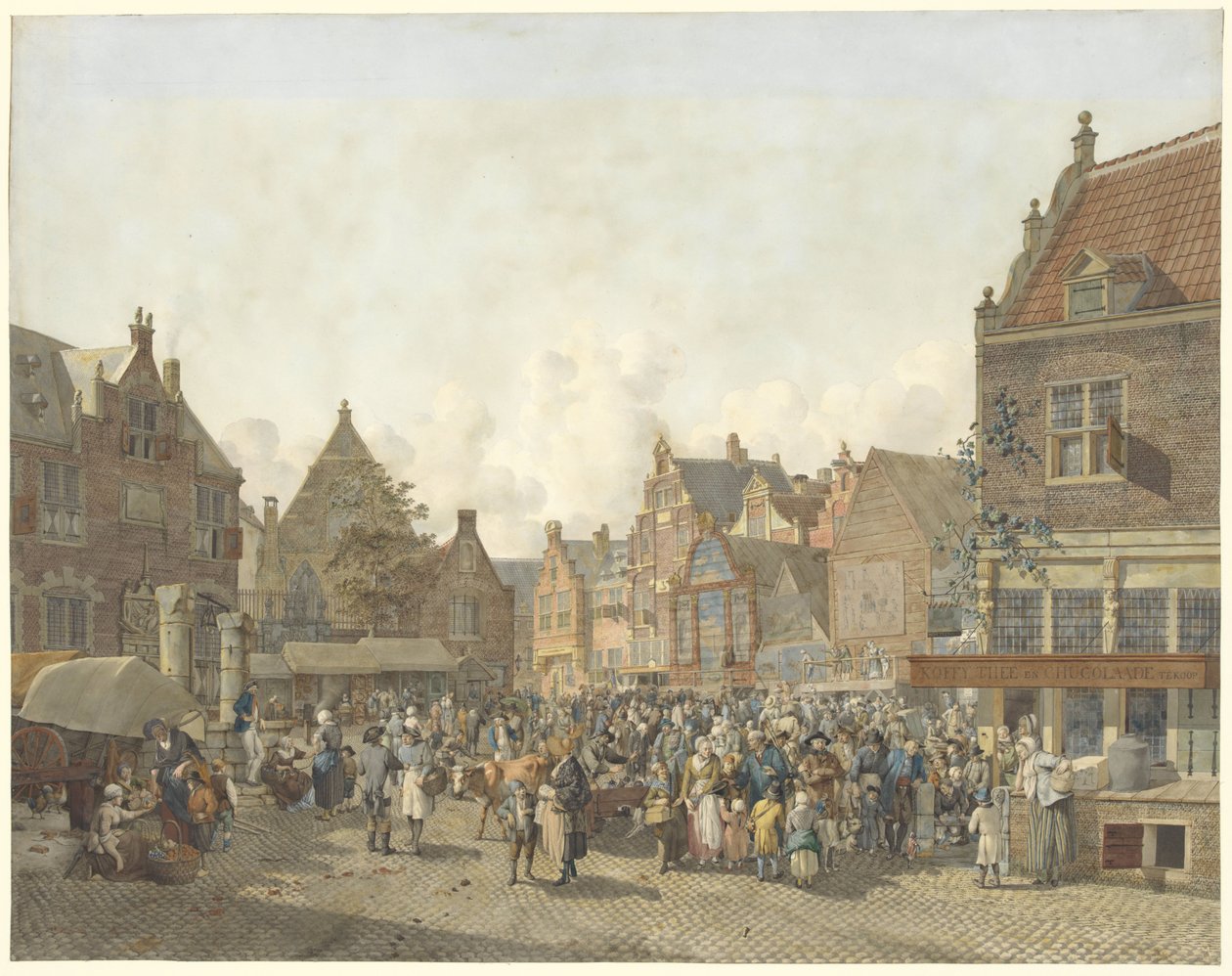 Lunaparklı Fuar Kent Meydanı ile Kent Meydanı by Johannes Huibert Prins