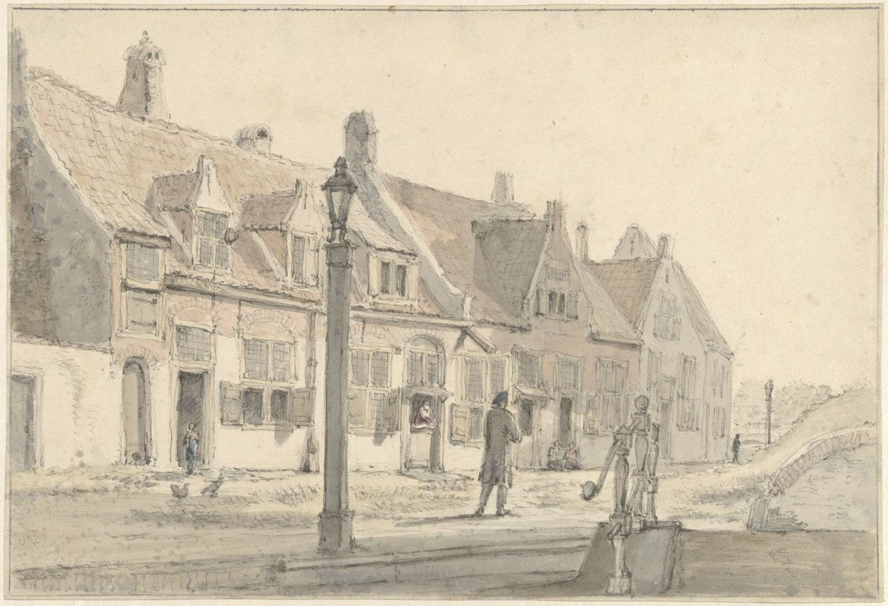 Delft'teki Koepoort'ta by Johannes Jelgerhuis