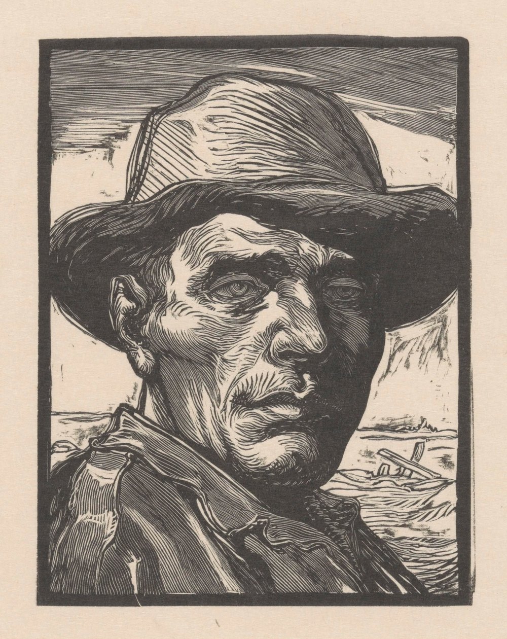 Bilinmeyen bir adamın portresi by Johannes Josephus Aarts (signed by artist)