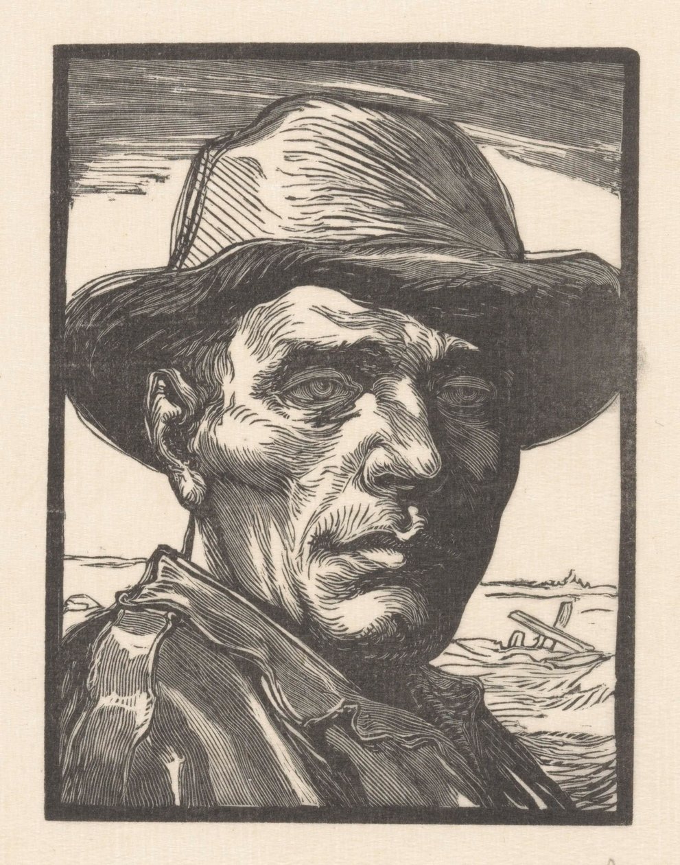 Bilinmeyen bir adamın portresi by Johannes Josephus Aarts (signed by artist)