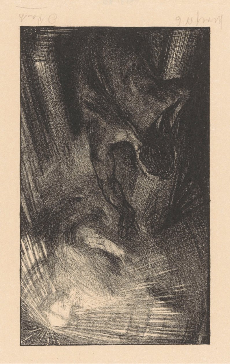 Aydınlık bir figürün görünümü by Johannes Josephus Aarts (signed by artist)