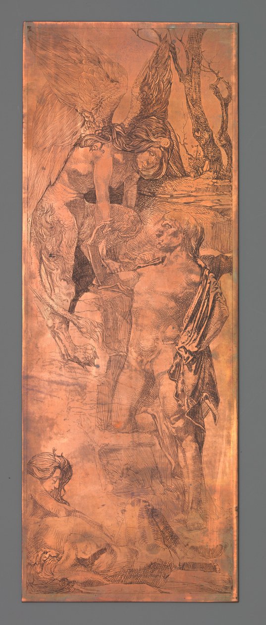 Adam ve Sfenks by Johannes Josephus Aarts