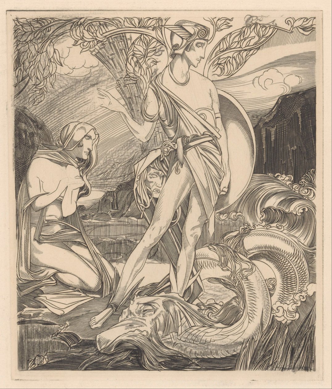 Andromeda'daki Perseus by Johannes Josephus Aarts