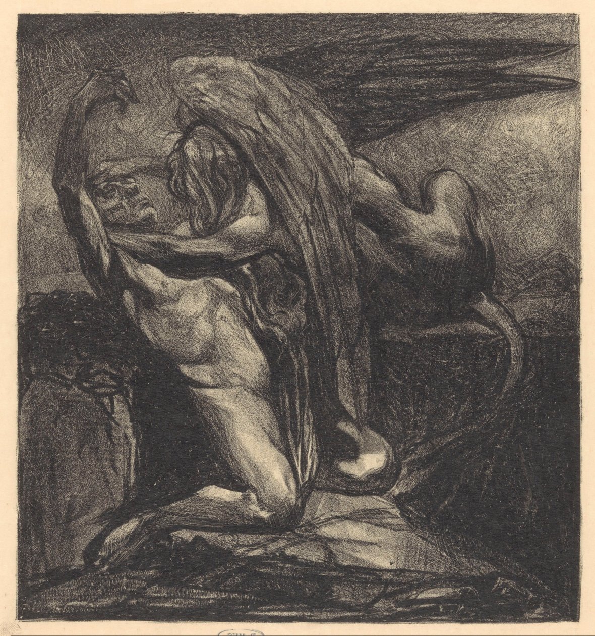 cansız adam ile Sfenks by Johannes Josephus Aarts