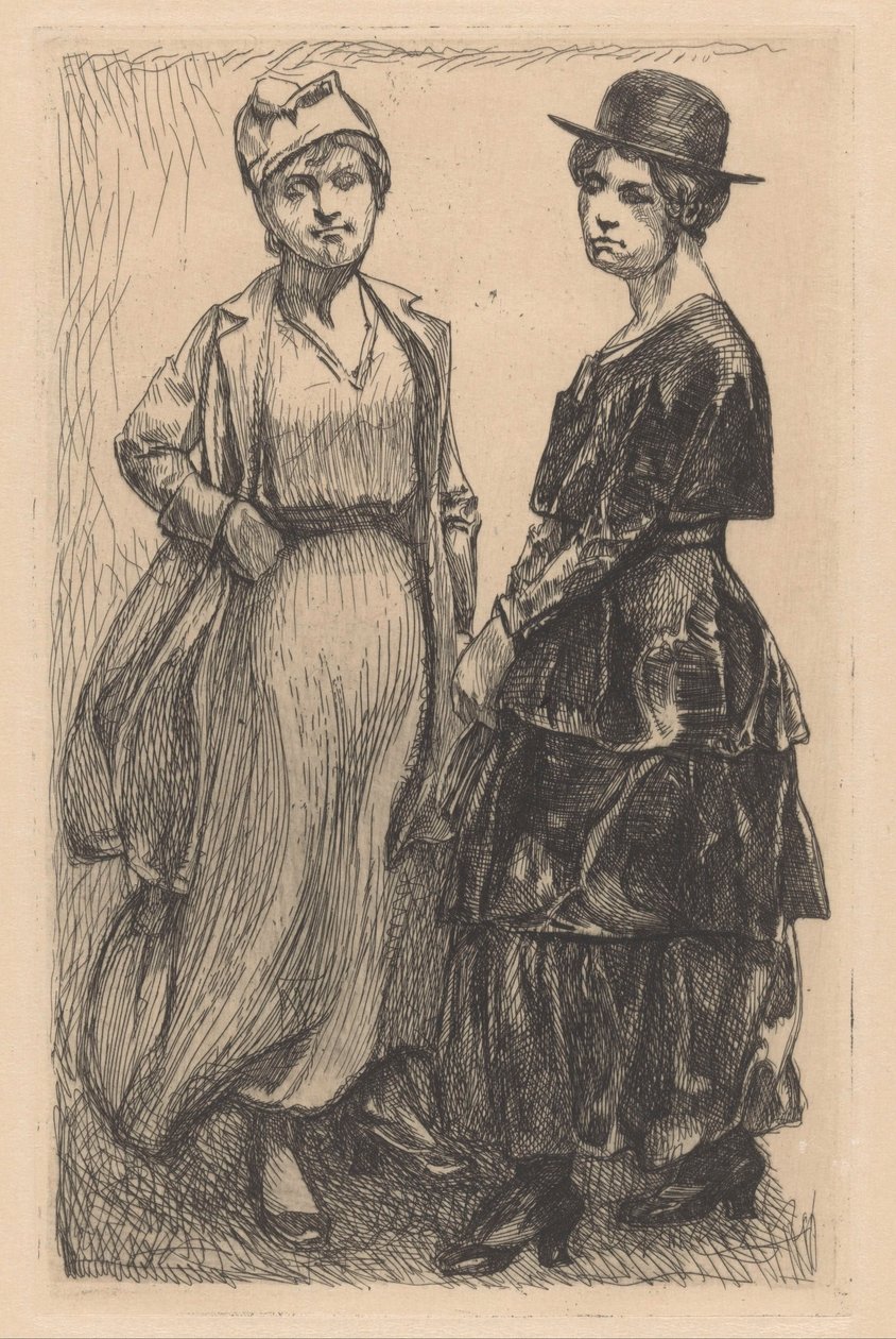 İki kadın by Johannes Josephus Aarts