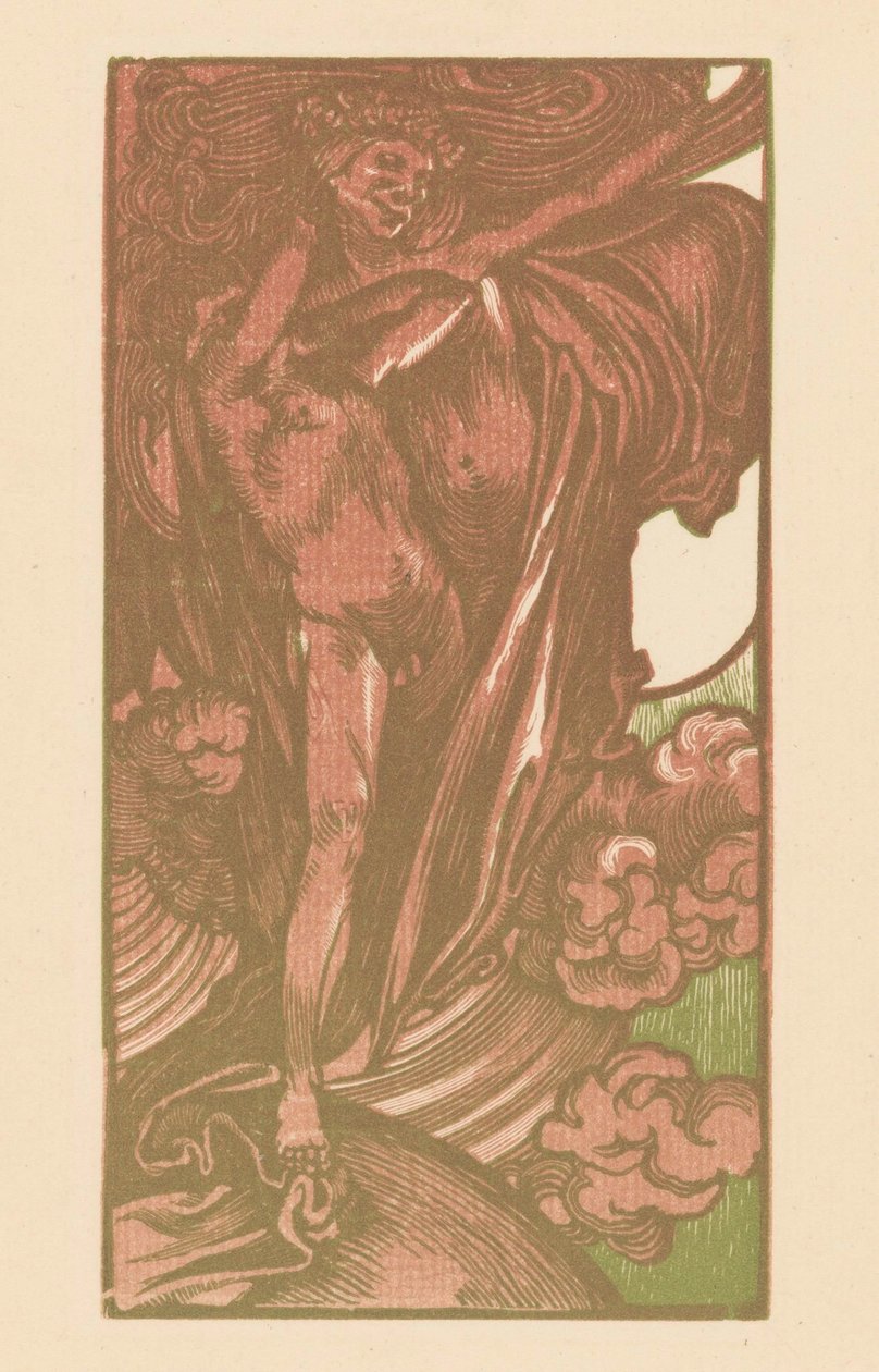 Bulutlarda kadın ve erkek by Johannes Josephus Aarts