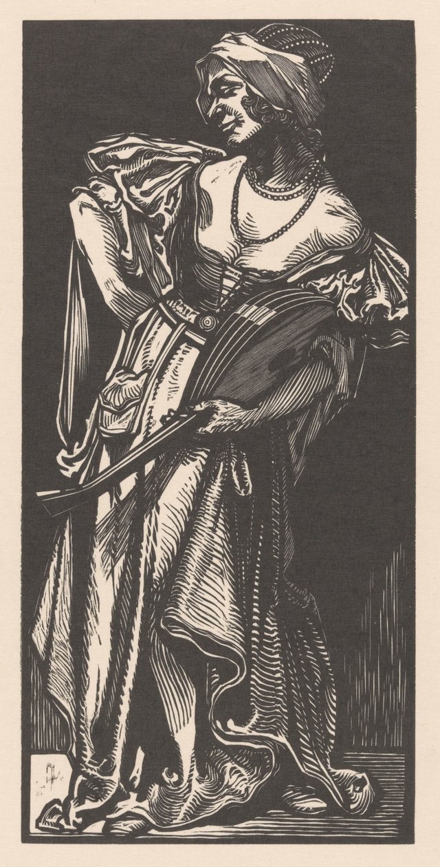 ud ile kadın by Johannes Josephus Aarts