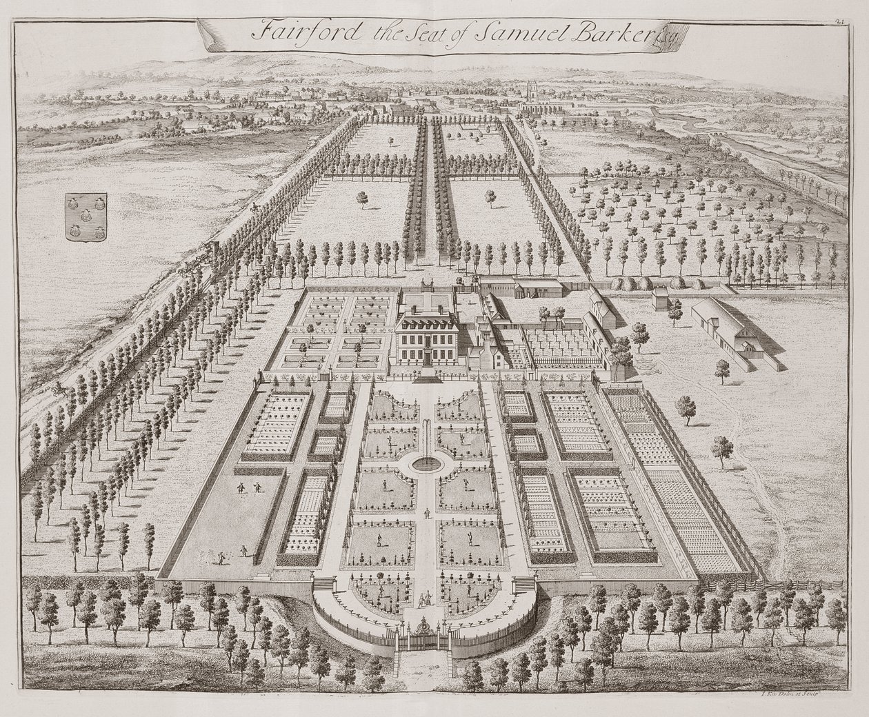 Fairford House, Samuel Barker